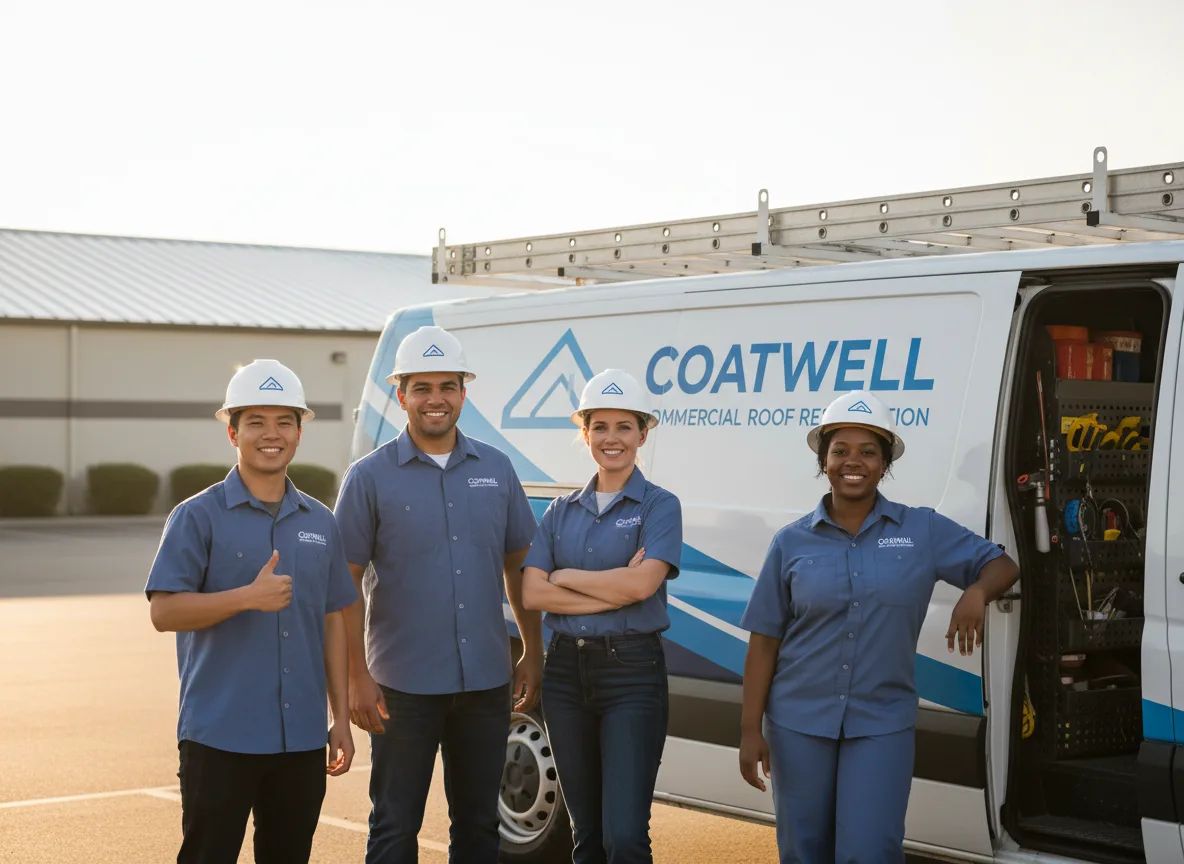 Commercial roof coating company in Bloomingrose, WV